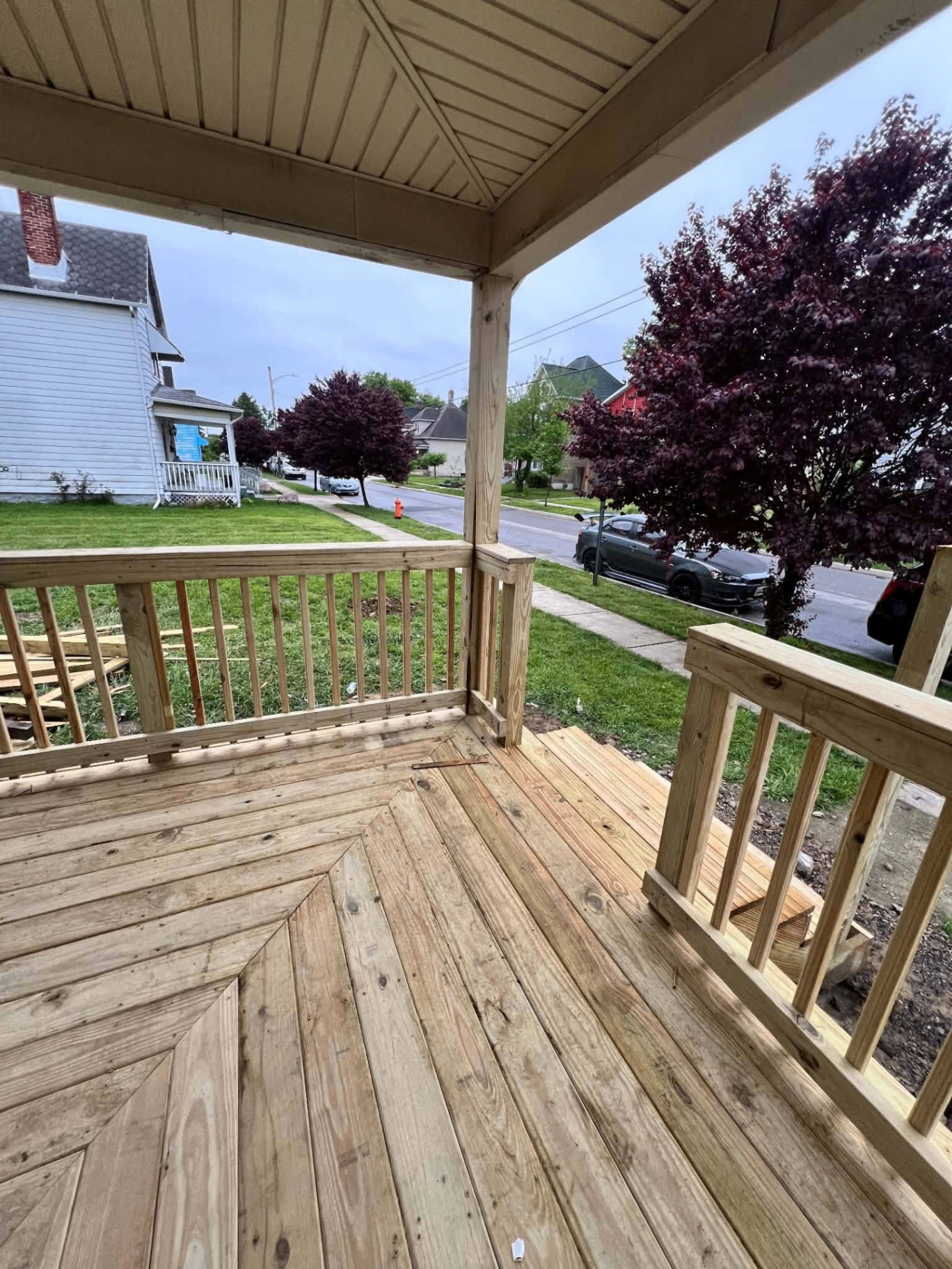 Custom Front Porch Build